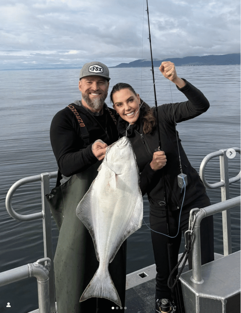 Zac Brown & Kendra Scott went halibut fishing in Alaska before their engagement which invoked a Houston jewelry favorite.